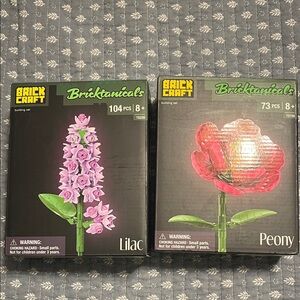 Brick Craft Bricktanicals Lilac and Peony Set